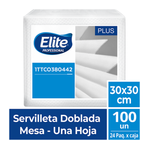 SE ELITE BLANCA DOBLADA EN 4 100 HOJAS
