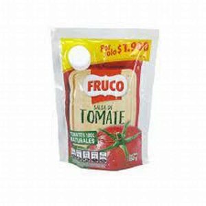 SALSA DE TOMATE FRUCO DOY PACK * 150 GR * 24 UNI (UNIDAD)