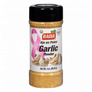 AJO EN POLVO BADIA 85G X 8 UND