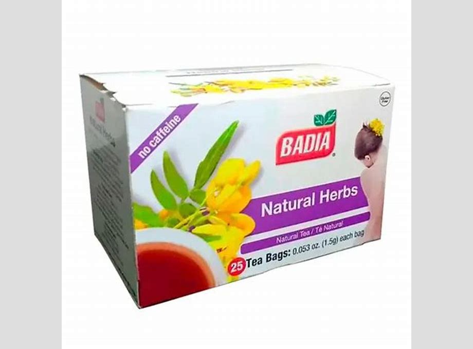 TE HIERBAS NATURAL BADIA 1G X 10 BOLS X 20 UND