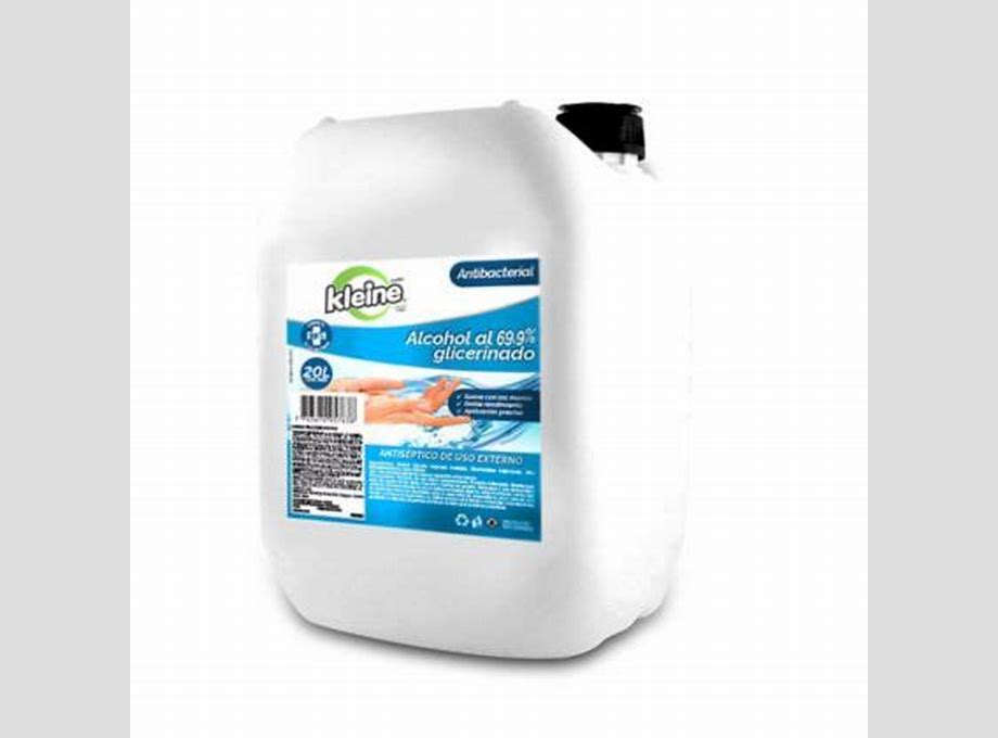ALCOHOL GLICERINADO EN GEL x 20 LT