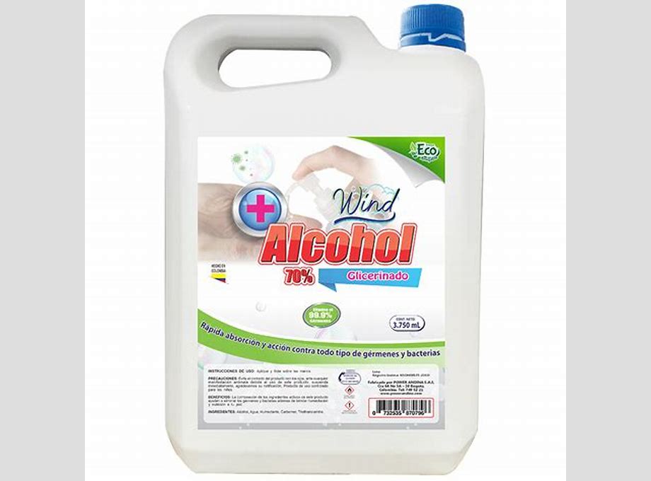 ALCOHOL GLICERINADO POWER* 3750 ML