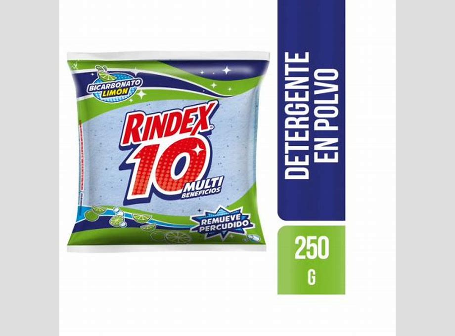 JABON RINDEX * 10 MULTB EN POLV *250 GR