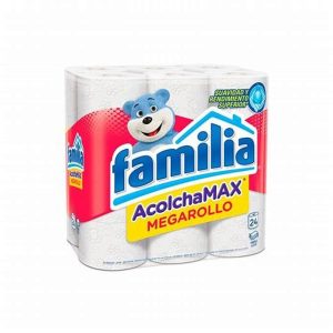 PAPEL HIGIENICO FAMILIA AZUL * 24 ROLLOS (PACA/CAJA)