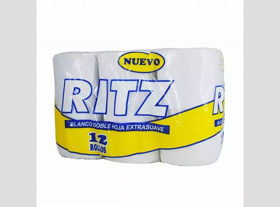 PAPEL HIGIENICO RITZ BLANCO * 12 PAQ * 4 ROLLO (PACA)
