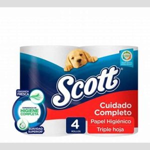 SCOTT CUIDADO COMPLETO * 6 * 4 PAQ (MEDIA PACA)