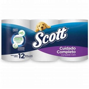 SCOTT CUIDADO COMPLETO * 12 * 4 PAQ (PACA)