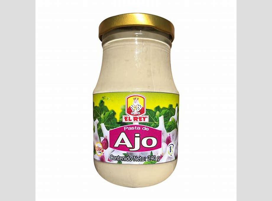 REY PASTA AJO FRASCO x240g CJx24