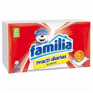 SERVILLETA FAMILIA X 15 PQTES X 300 UND (CAJA)